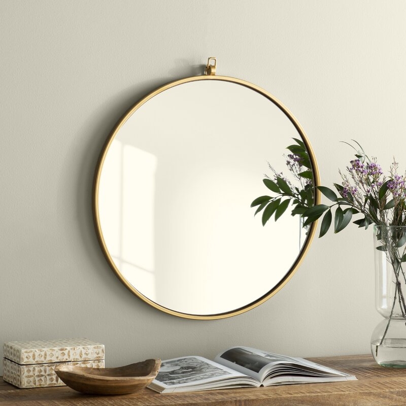 Yedinak Traditional Accent Mirror - Image 1