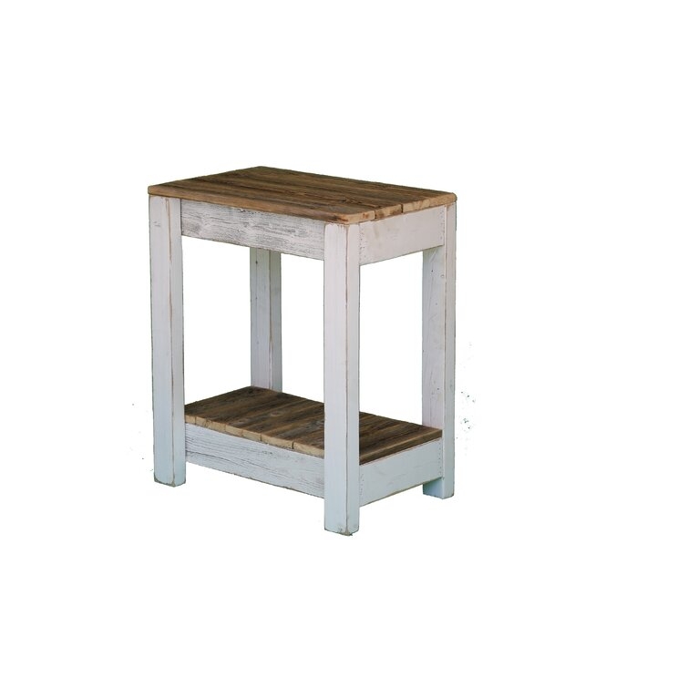 Marleigh Solid Wood End Table with Storage - Image 1