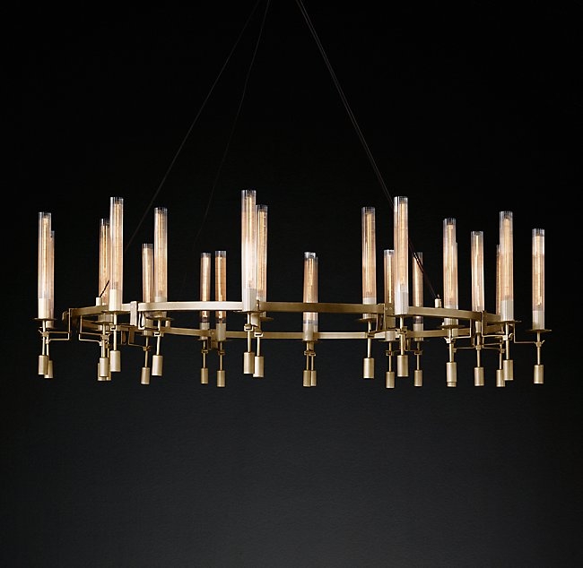 FONTANELLE ROUND CHANDELIER 70" - Image 0