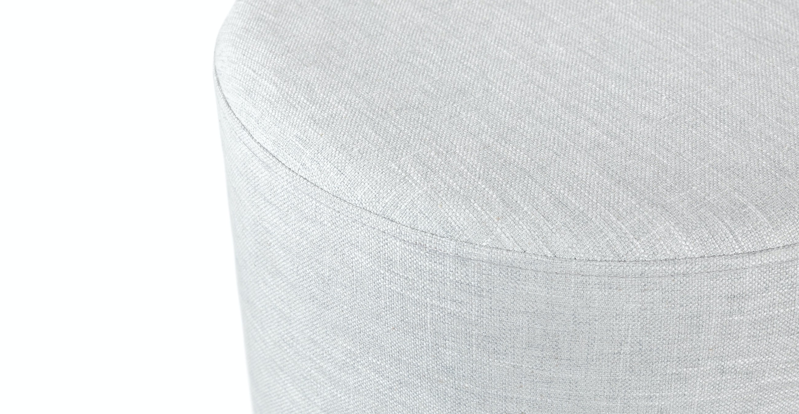 Cilo Mist Gray Ottoman - Image 2