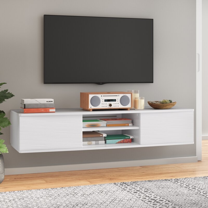 Agora Floating TV Stand for TVs up to 65 inches - Image 0
