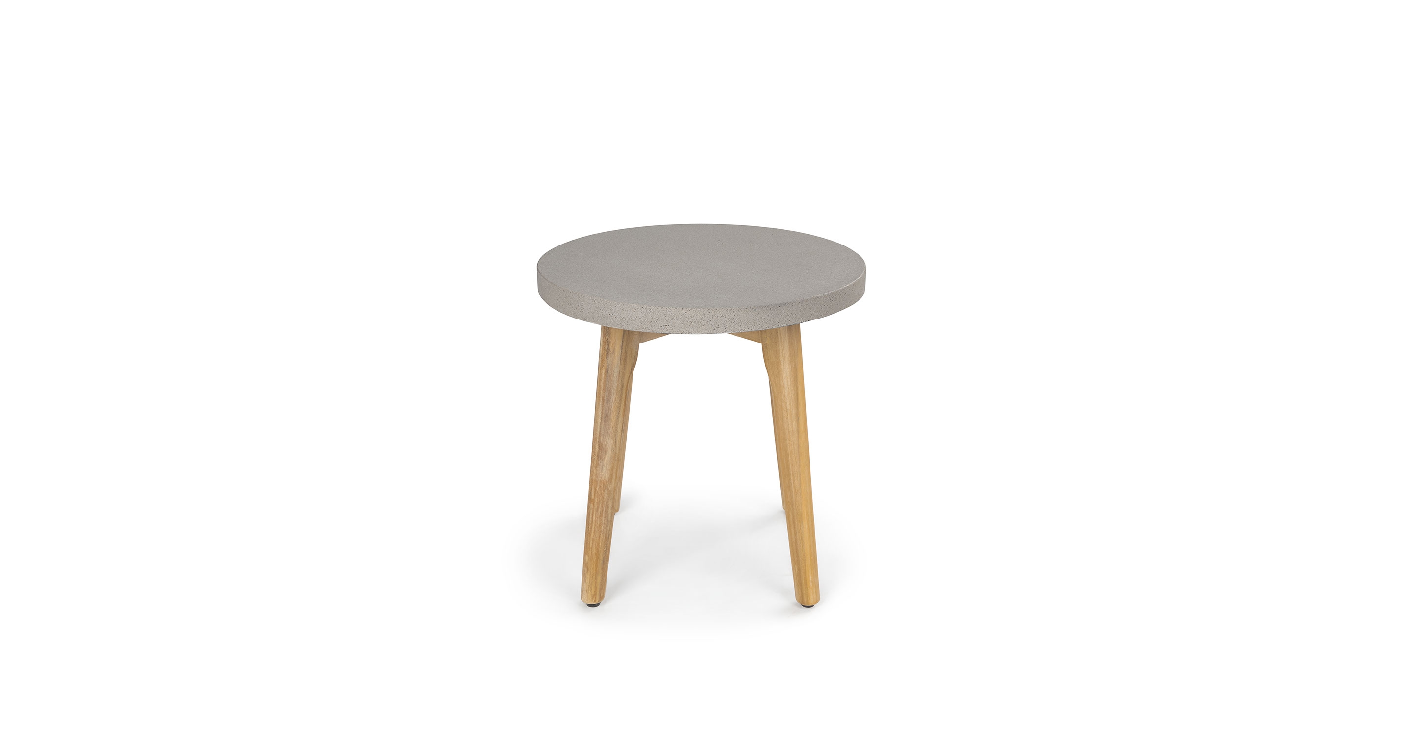 Atra Concrete Round Side Table - Image 2