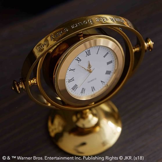 Harry Potter(TM) Time Turner(TM) Clock, Gold - Image 3
