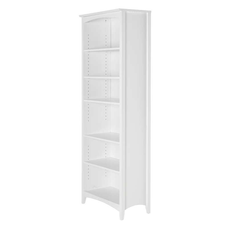 Mccrory Standard Bookcase - White - Image 2