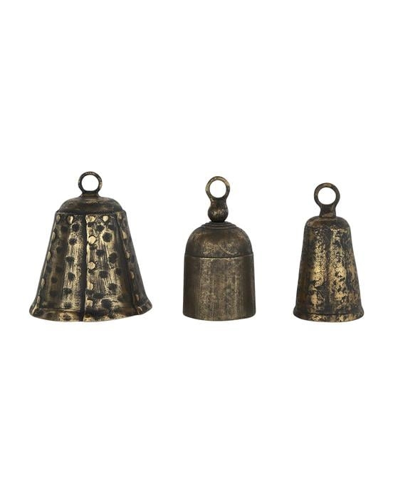 Aged Brass Bells (Set of 3) - Image 0