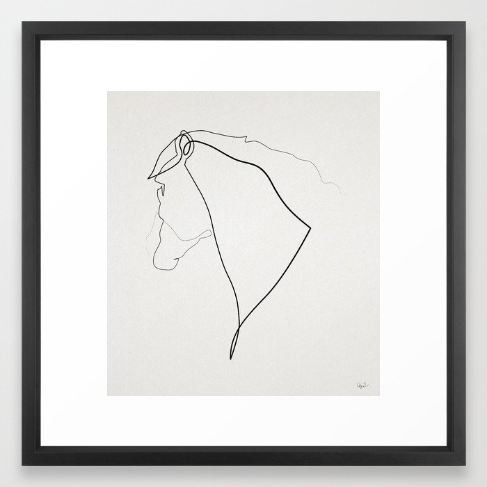 Horse 2512 Art Print - 20 x 20 - Image 0