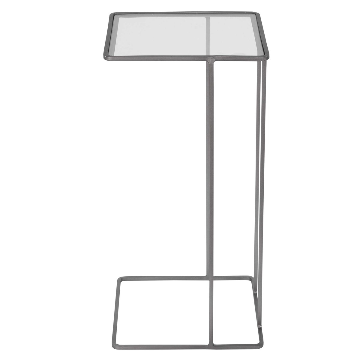 Cadmus Pewter Side Table - Image 1