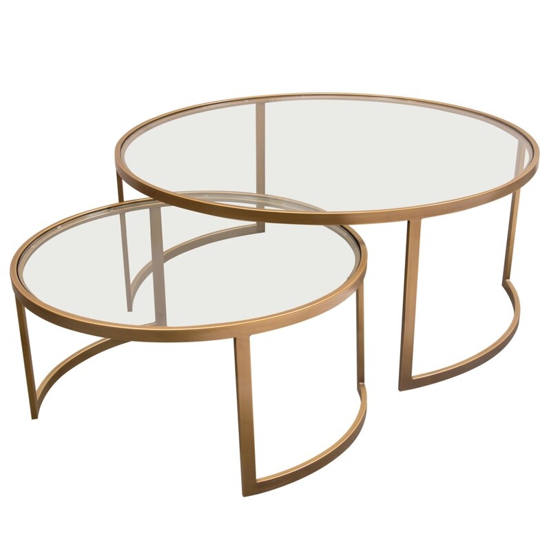 Lane 2 Piece Coffee Table Set with Tray Top - Image 1