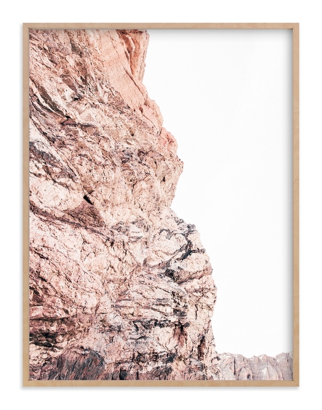 Painted Canyon 2 Art Print // Image Size: 30"x40" //Natural Raw Wood Frame .75" // Frame Size: 31.3"x41.3" - Image 0