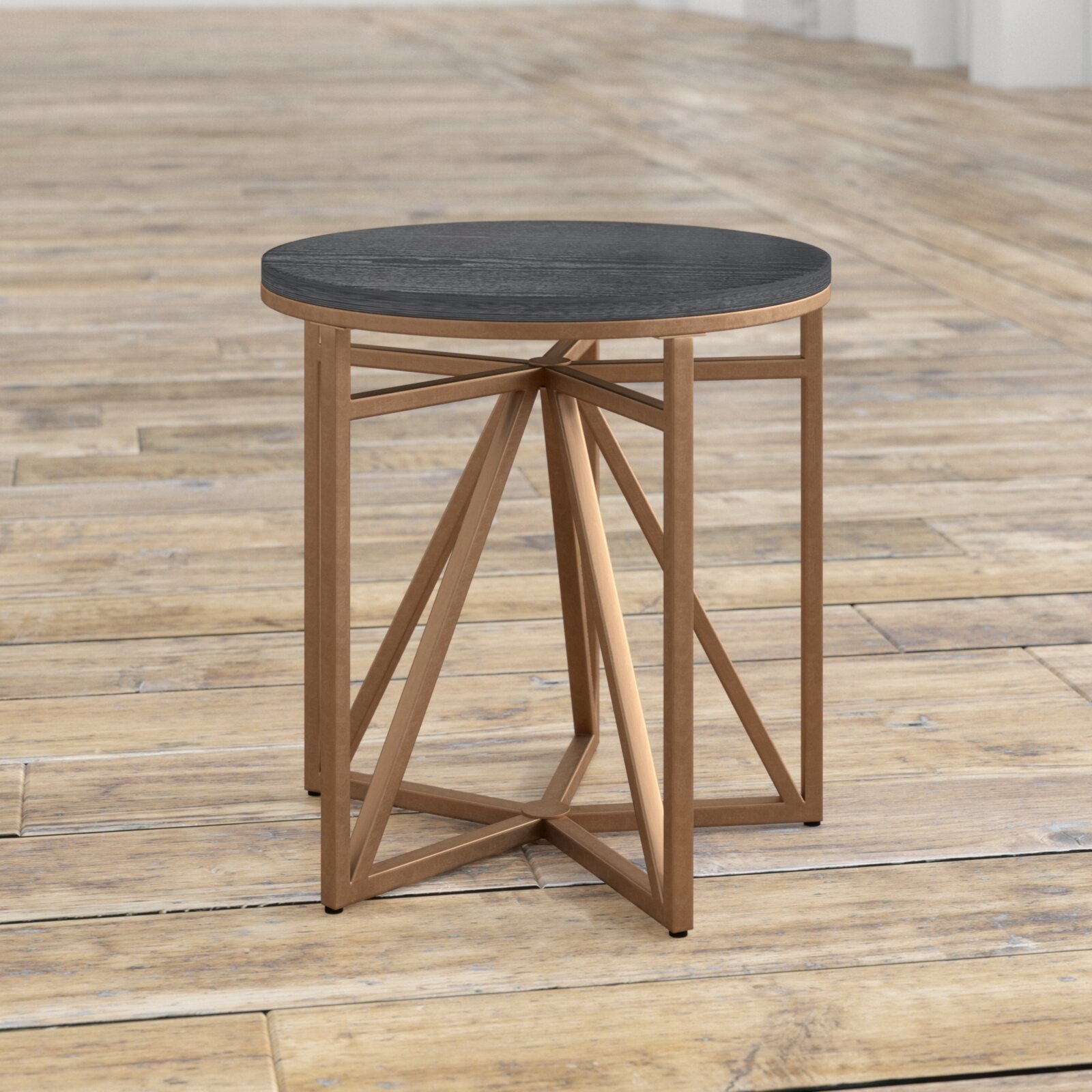 Payakumbuh Pedestal End Table - Image 0