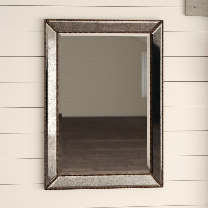 Perrytown Traditional Beveled Accent Mirror - Image 0