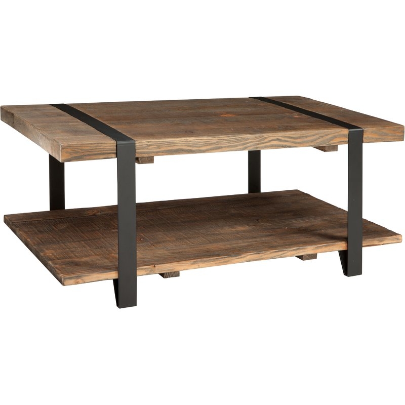 Bosworth 42" Reclaimed Wood Coffee Table - Image 0
