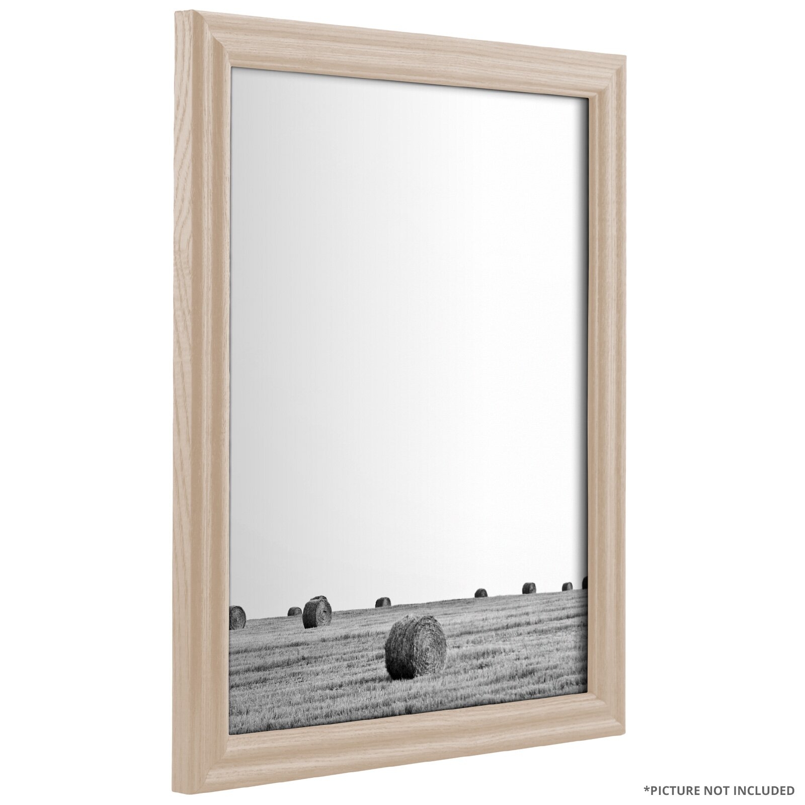 0.75" Wide Wood Grain Picture Frame - Image 0