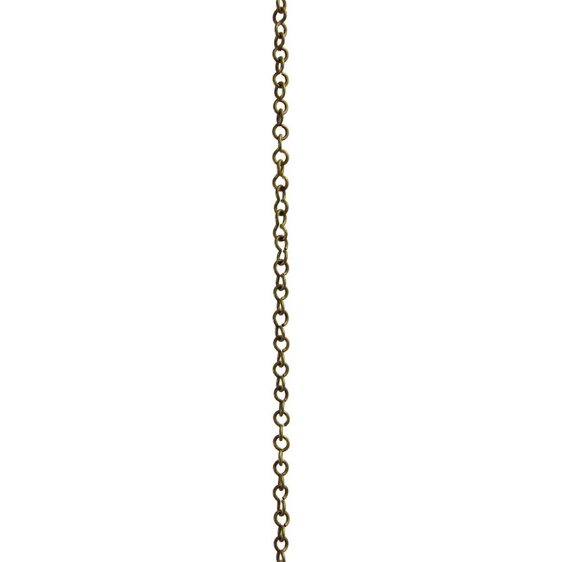 CH-20-AB Light Weight Un-Welded Wire Chain - by the foot - Image 0