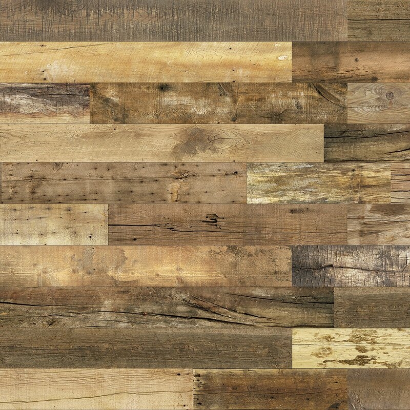 Barnwood Collection 6" x 64" Reclaimed Engineered Wood Wall Paneling // Urban cowboy - Image 0