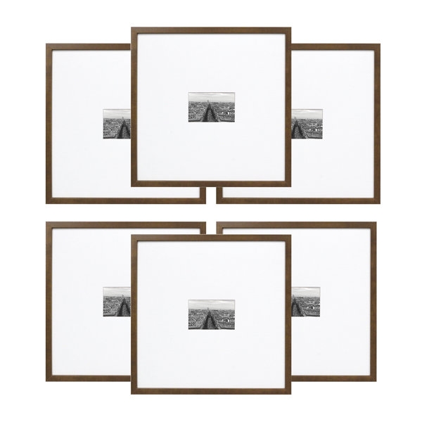 Tysa Wood Picture Frame - Set of 6 (Set of 6)- Picture Size 5" X 7" - Image 0