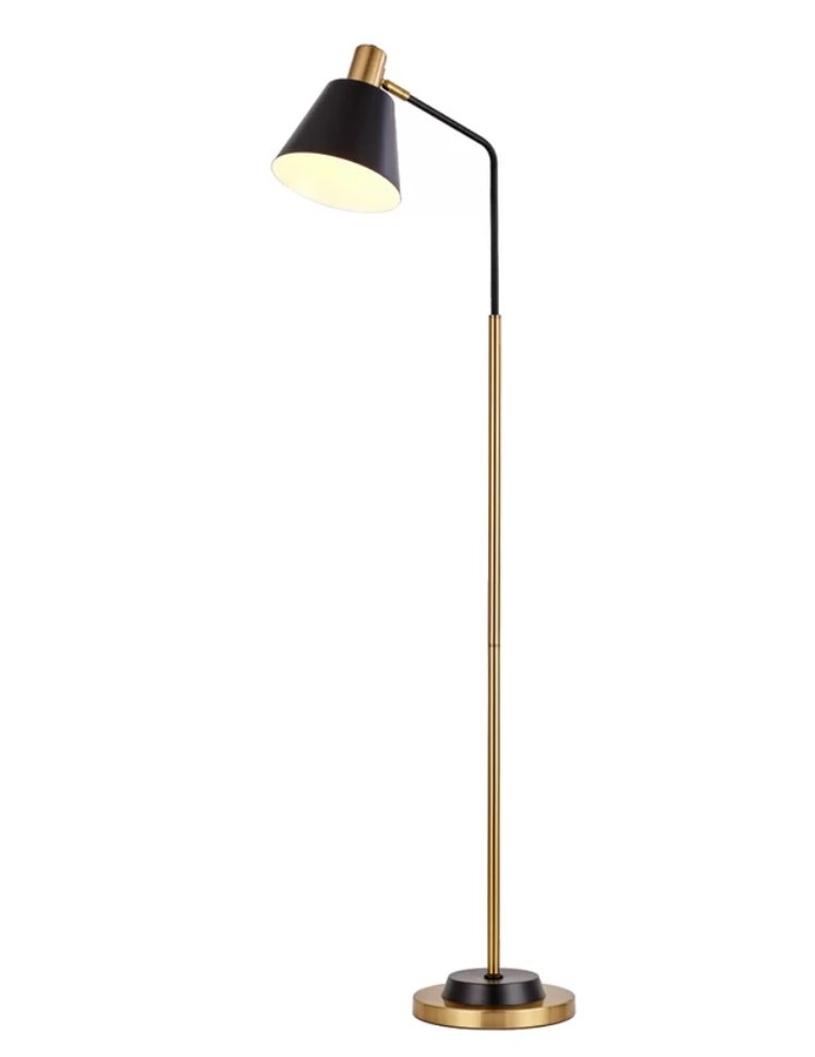 Doiron 57" Arched/Arc Floor Lamp - Image 0