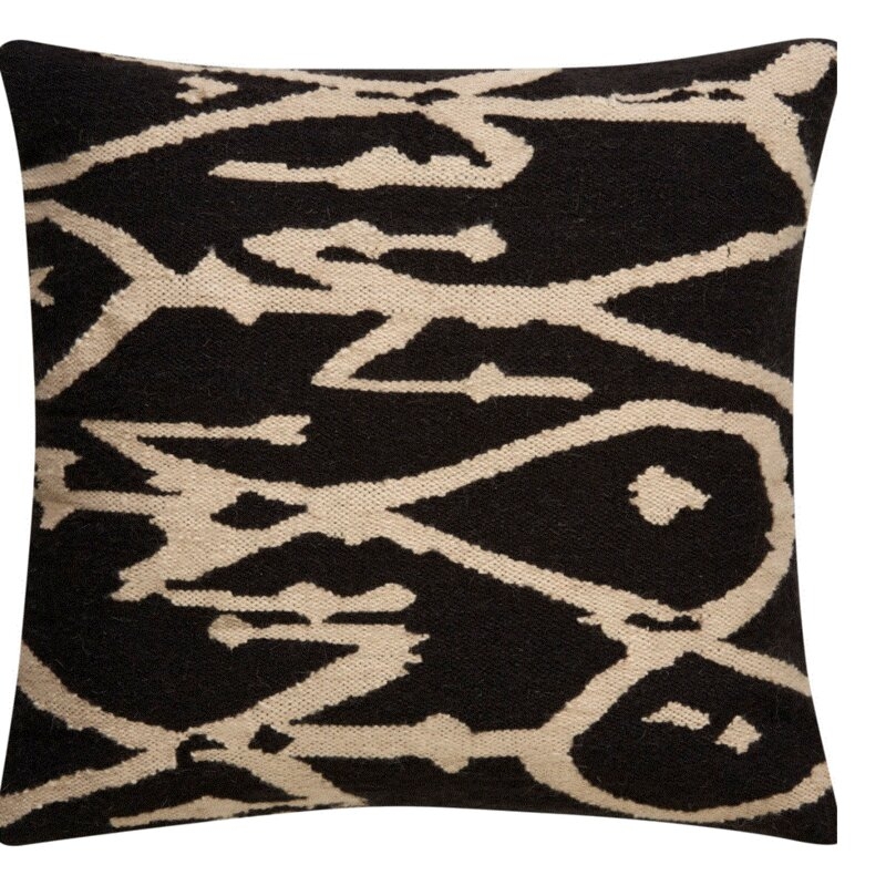 En Casa By Luli Sanchez Tribal Pattern Throw Pillow - Image 0
