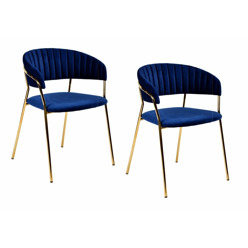 Albion Dining Chair, Blue, Set of 2 - Image 0