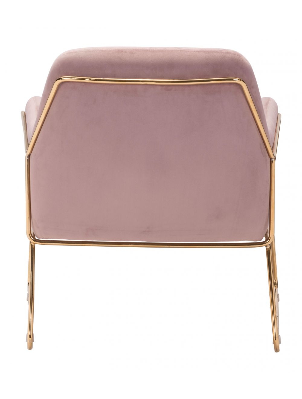 Lauryn Chair, Pink Velvet - Image 3