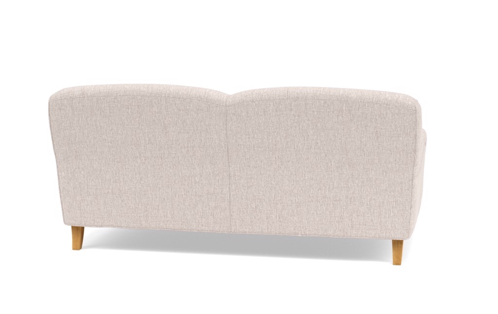 ROSE BY THE EVERYGIRL Loveseat, Wheat - Cross Weave - Image 2