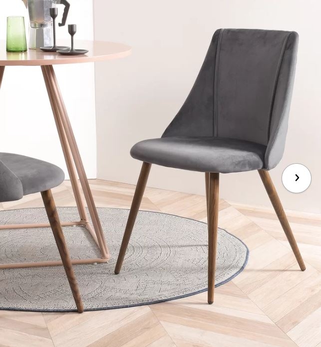Camron Velvet Upholstered Side Chair (set of 2) - Image 0
