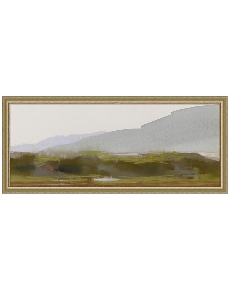 ABSTRACT LANDSCAPE 4 Framed Art - Large 51 x 22 - Image 0