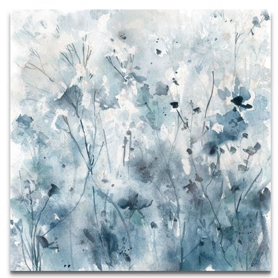 'Misty Wildflower Morning' Painting - Image 1