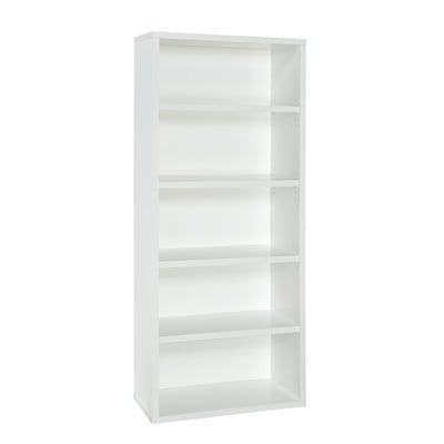 Decorative 5 Shelf Standard Bookcase - Image 1