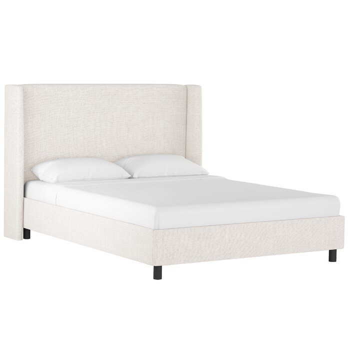 Charlotte Upholstered Low Profile Platform Bed - Image 0