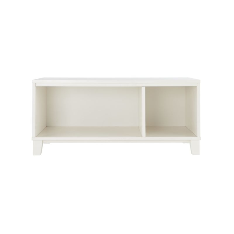 District 3-Cube Warm White Stackable Bookcase - Image 8
