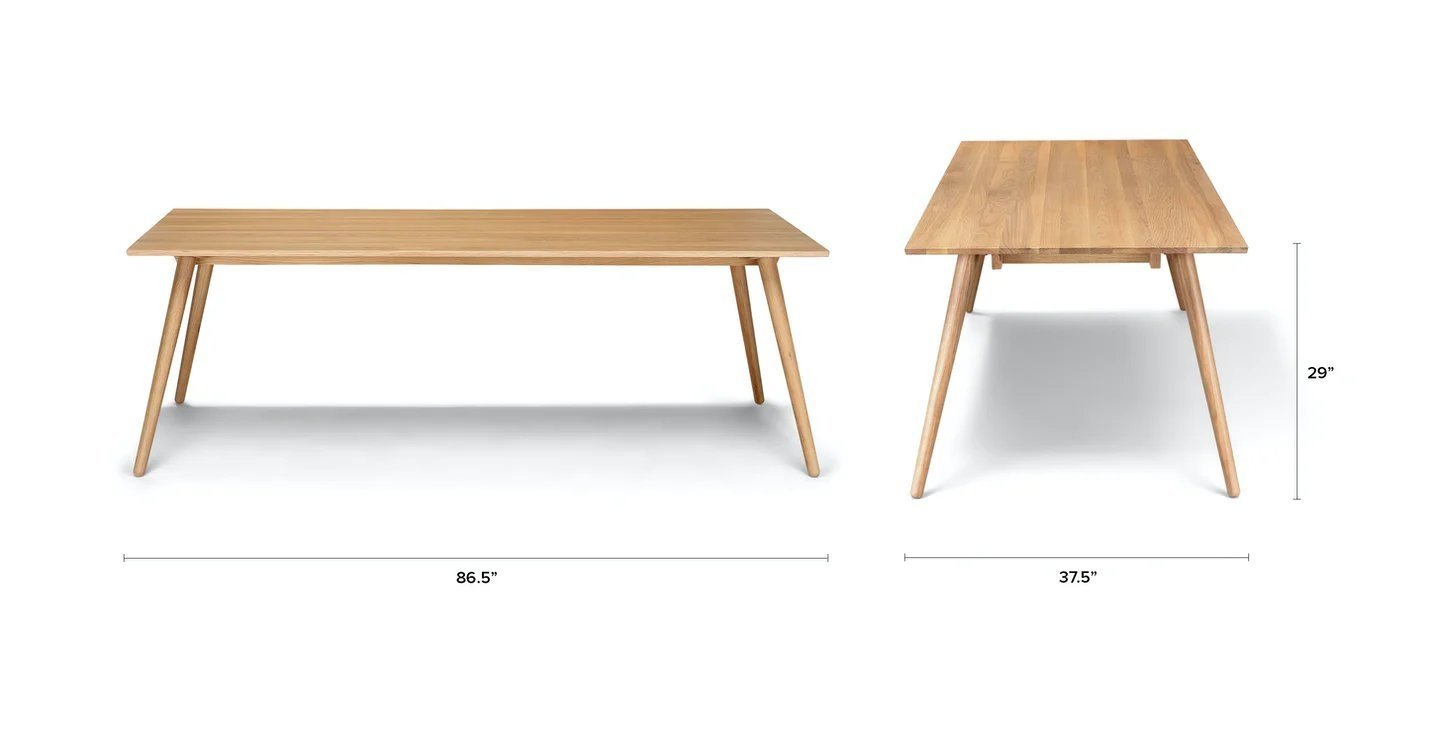 Seno Oak Dining Table For 8 - Image 4