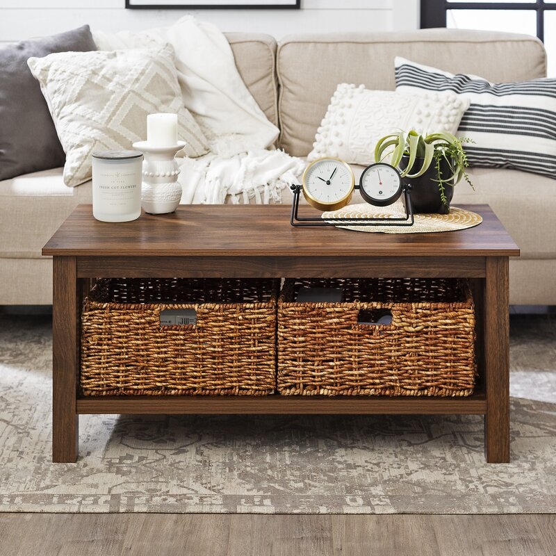 Denning Coffee Table with Storage - Image 0