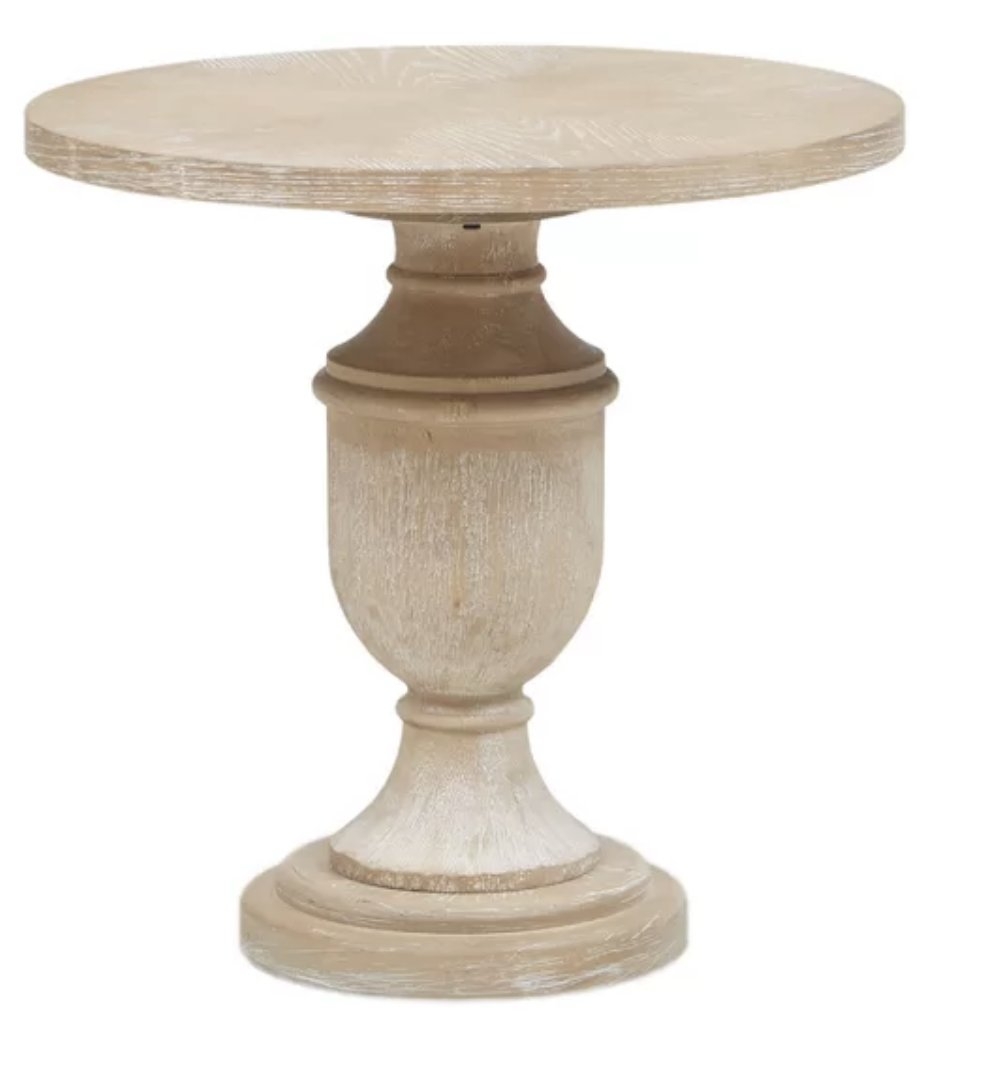 Dudley Pedestal End Table - Image 0