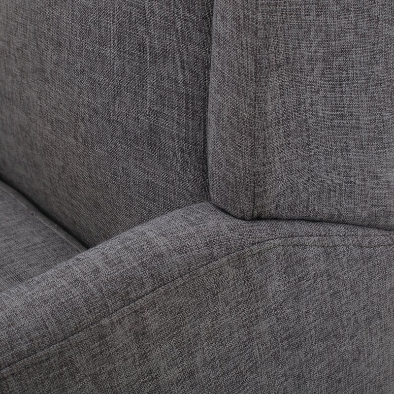 Thierry 21" Armchair - Gray - Image 4