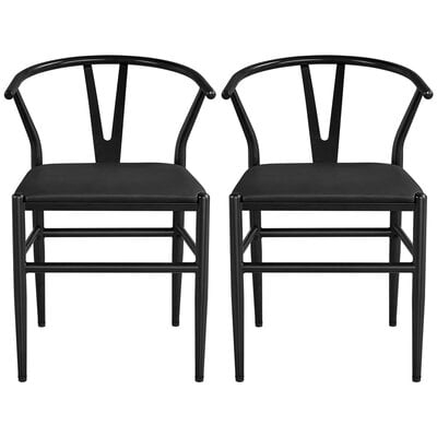 Thorton Side Chair in Black (Set of 2) - Image 0