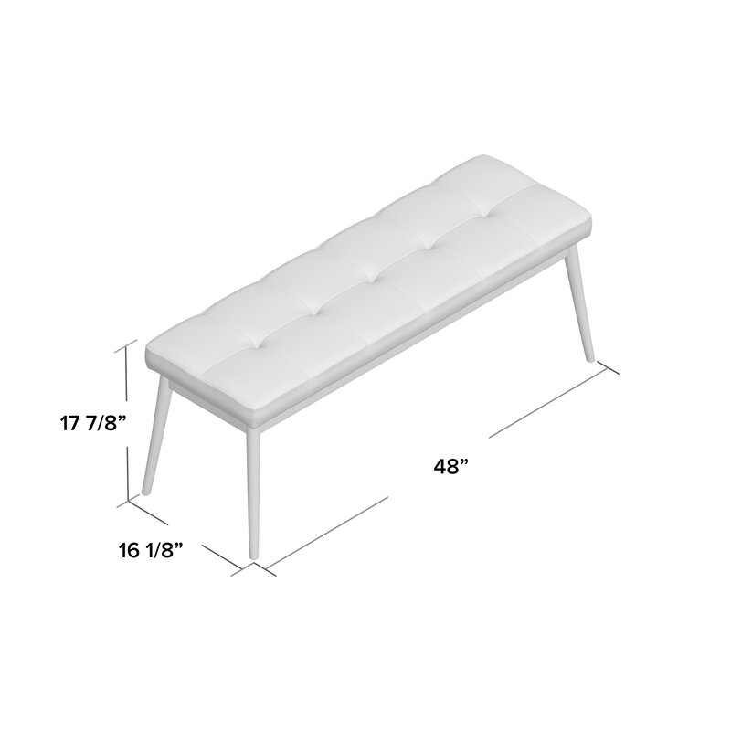 Blaisdell Upholstered Bench - Image 1