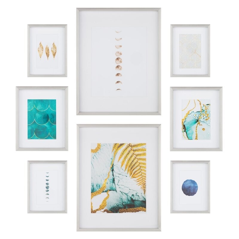 Latitude Run 8 Piece Gallery Wall Picture Frame Set - Image 0