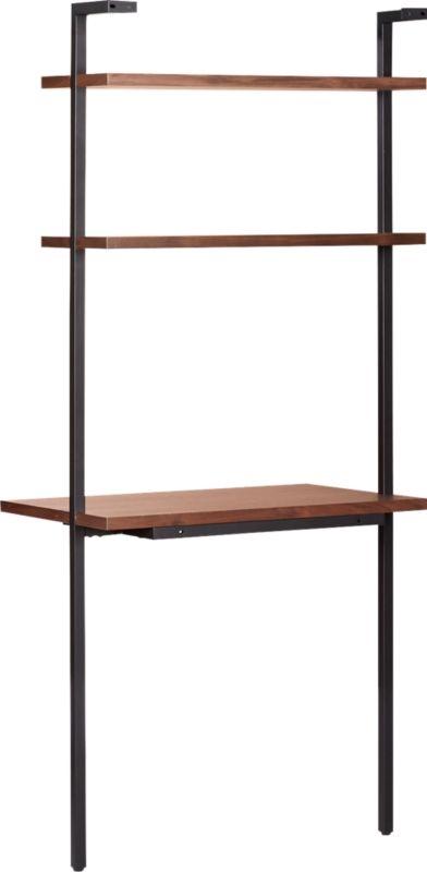 Helix 70" Walnut Desk - Image 8