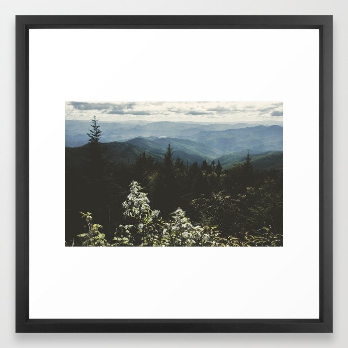 Smoky Mountains - Nature Photography Framed Art Print - Image 0
