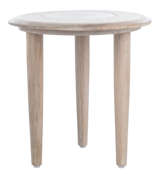 Rehnuma Carved Side Table - Image 0