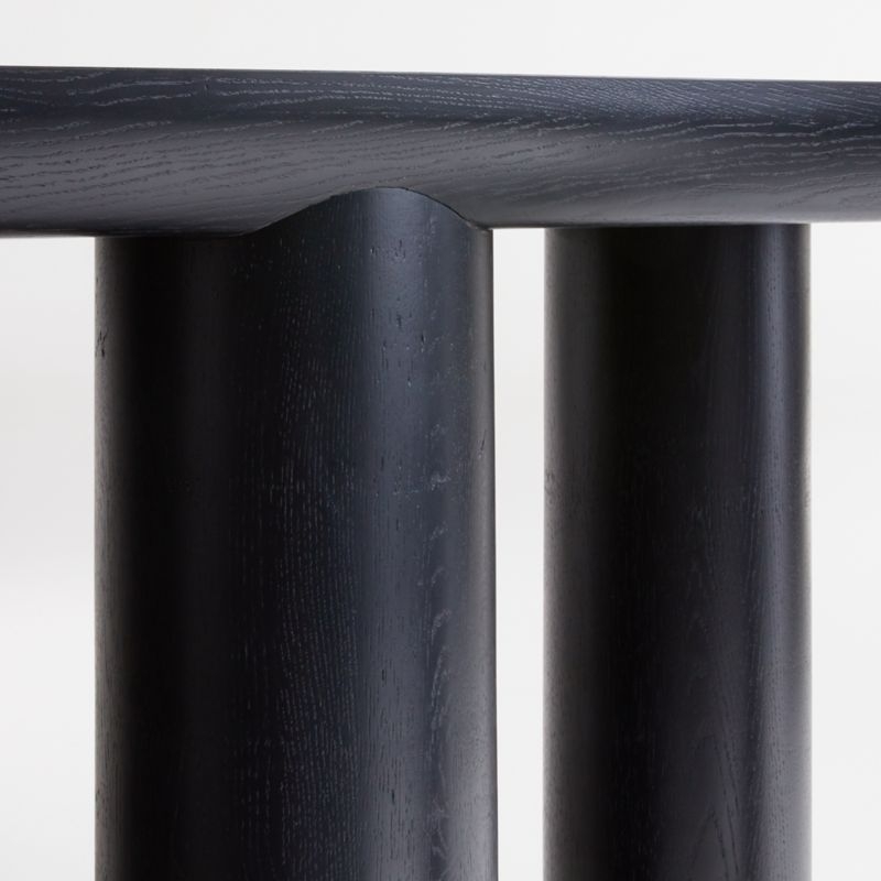 Bomen Black Oak Console Table - Image 4