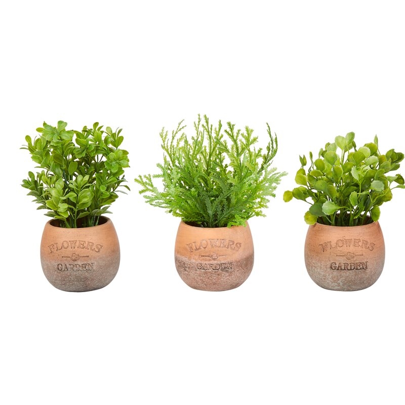 Artificial Greenery Foliage Plant in Pot - Image 0