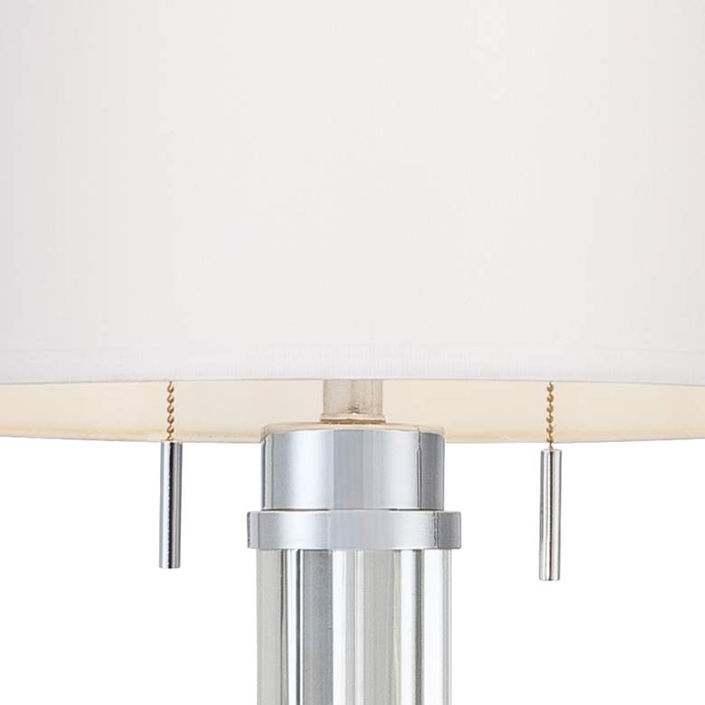 Possini Euro Cadence Crystal Column Floor Lamp - Image 2