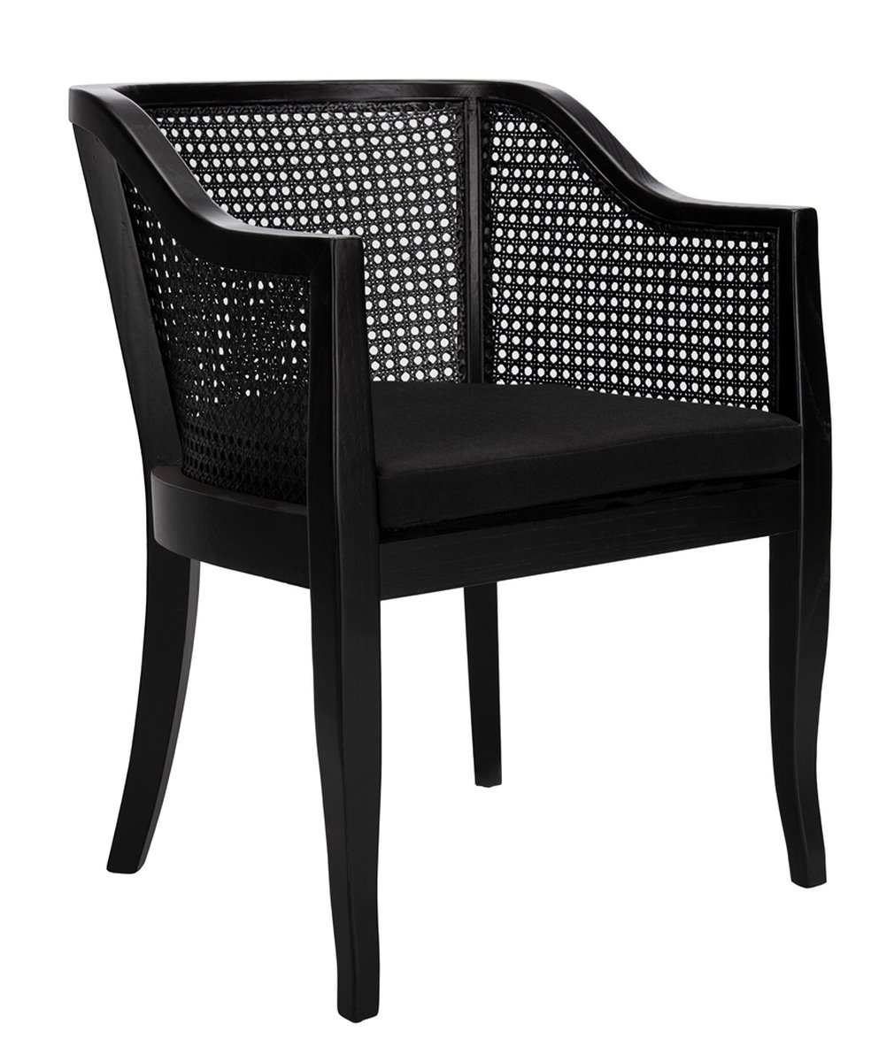 Rina Dining Chair, Black - Image 0