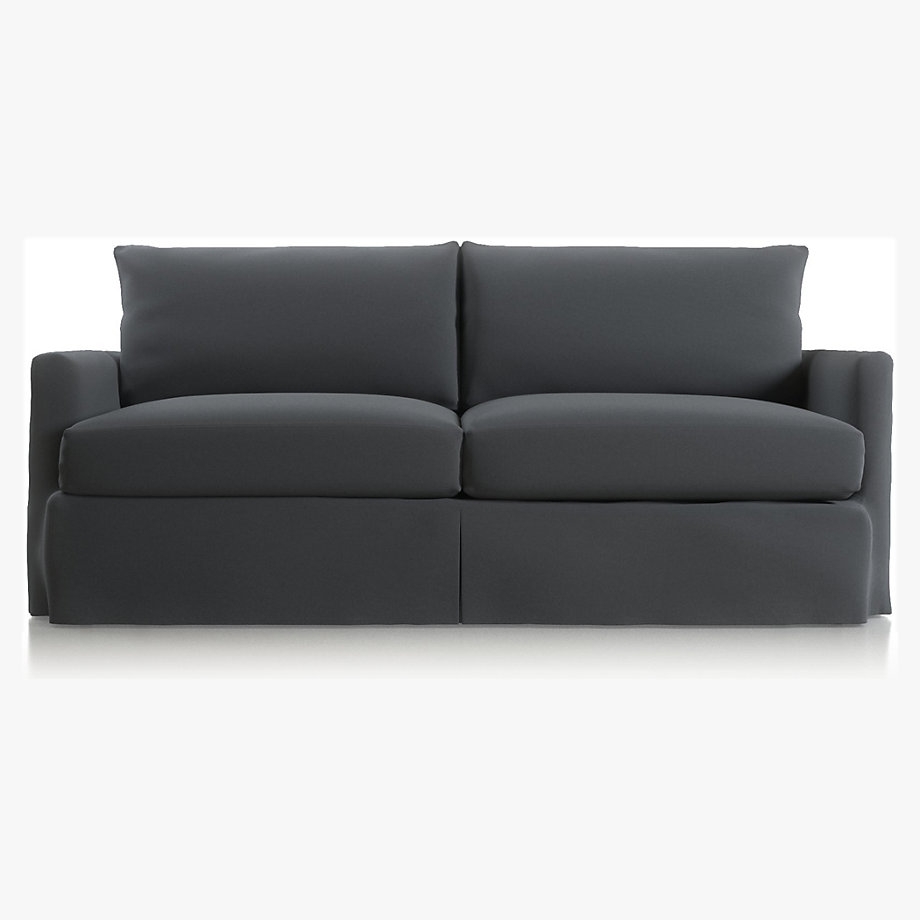 Lounge Outdoor Slipcovered Sofa 83" - Image 0