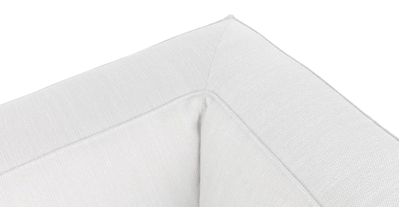 Solae Chill White Sectional - Image 4