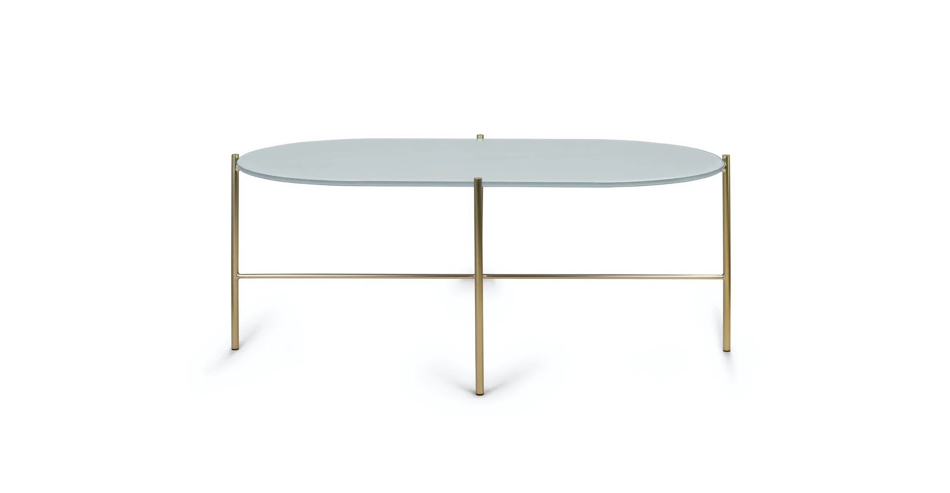Silicus Light Gray Oblong Coffee Table - Image 0