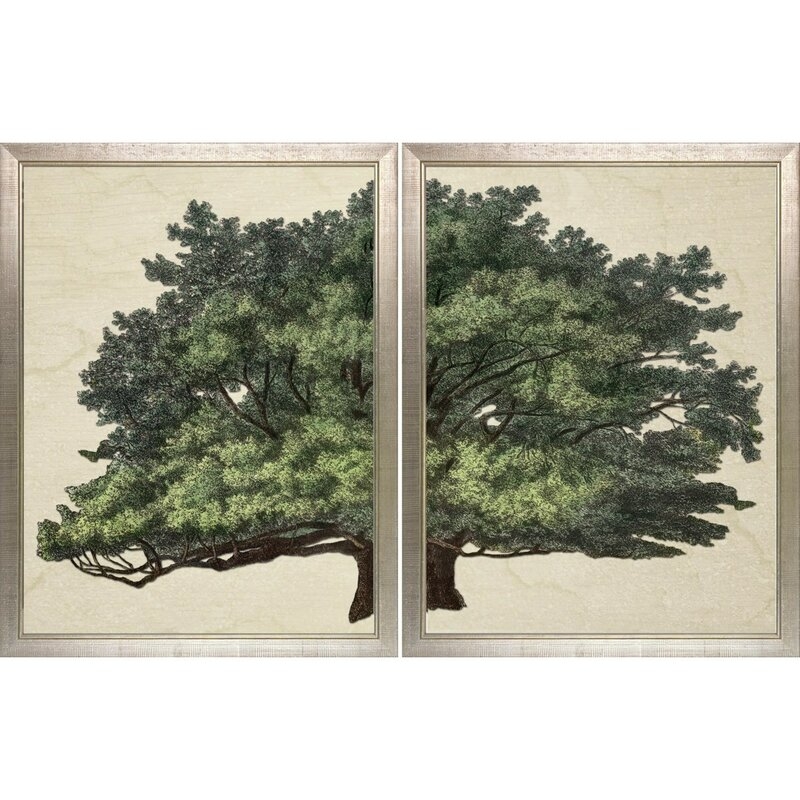 'Strutt Tree' by Jacob George Strutt - 2 Piece Picture Frame Graphic Art Print on Paper - Image 0