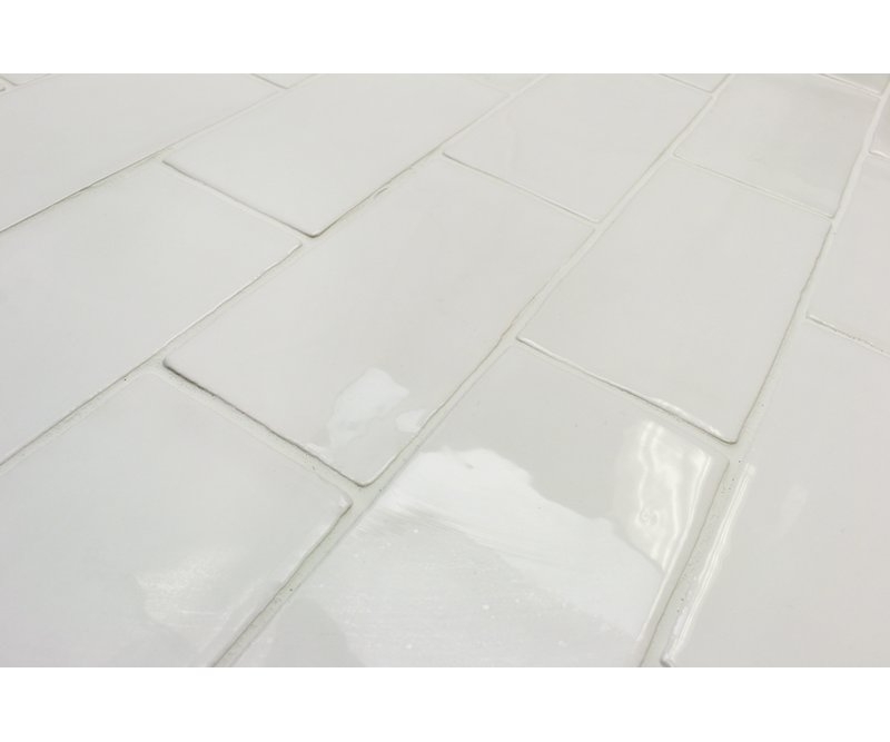 Catalina 3" x 6" Ceramic Tile in white (price per sq/ft) - Image 2
